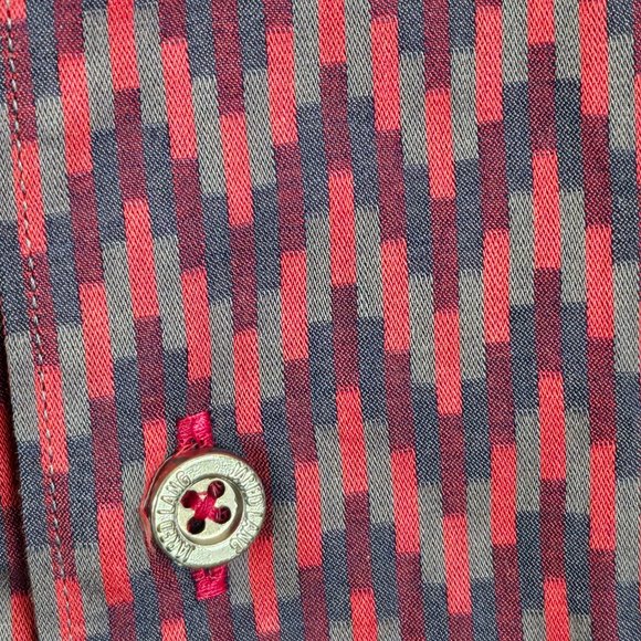 Jared Lagn Zig Zag Cotton Button-Up Shirt - Picture 5 of 9